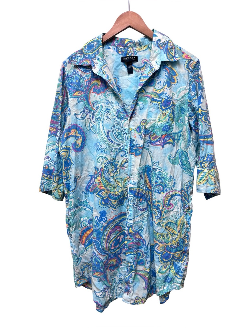 Lauren Ralph Lauren Paisley Sleep Shirt
